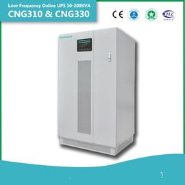 CNG310 پایین فرکانس آنلاین UPS 384VDC ولتاژ باتری 45-65Hz اطلاعات هوشمند