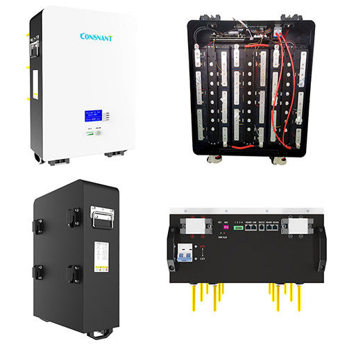 48V LiFePO4 100Ah سیستم انرژی قابل شارژ برای ایستگاه های توزیع داخلی